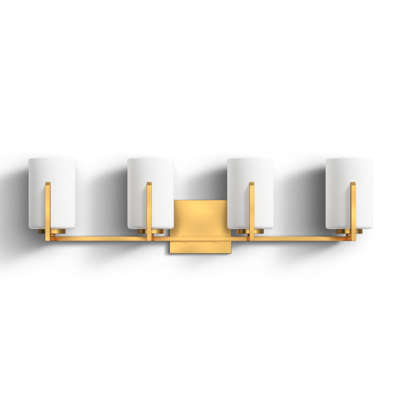 Ronsie 4 - Light Dimmable Vanity Light, Satin Brass