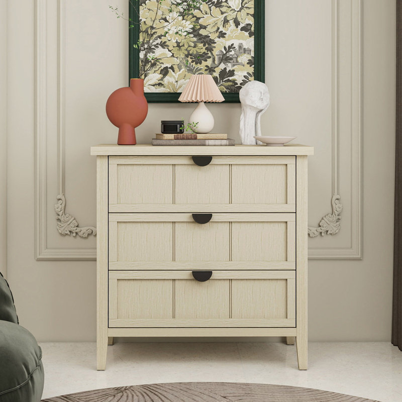 Armoire à 3 tiroirs convenant au salon et à la chambre à coucher