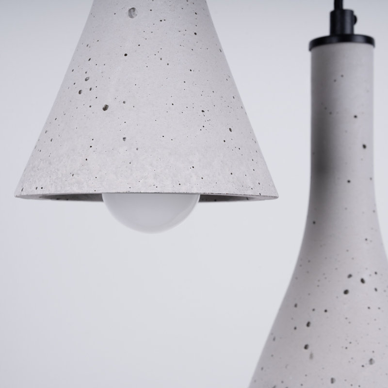 Boff 3 - Light Satin Black Pendant