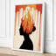 Mind on Fire Modern - Wrapped Canvas-1843054507-1843054496
