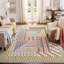 Tapis à motif géométrique Boho-1167409336