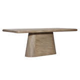 Marci 79" Wide Acacia Dining Table, Natural