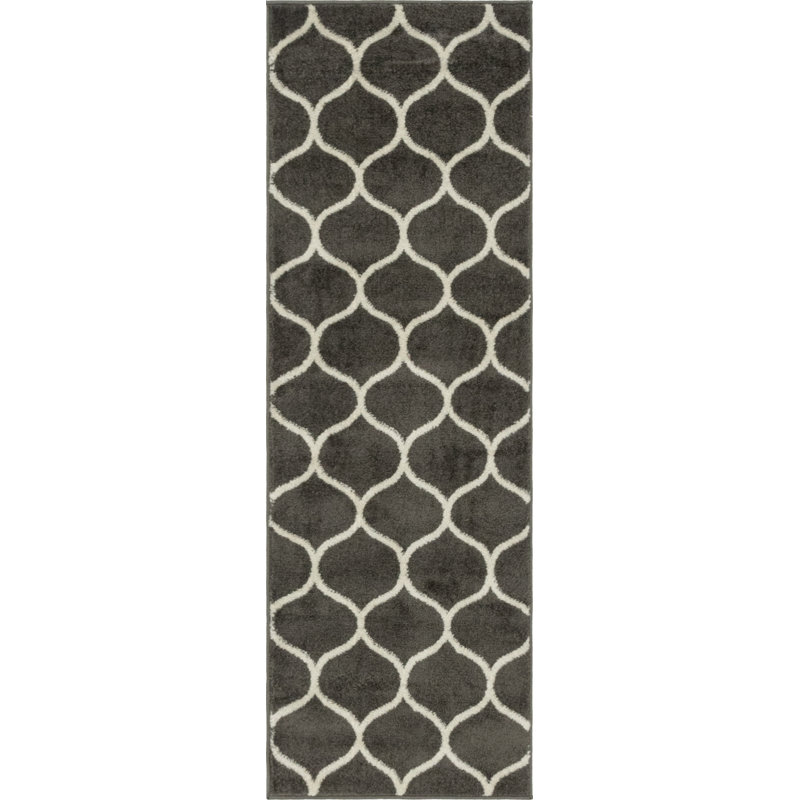 Llanet Geometric Indoor Rug, Runner 2' x 13'1"