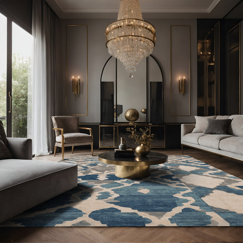 Tapis gris soyeux et moelleux, Tapis de couloir 2 pi x 5 pi