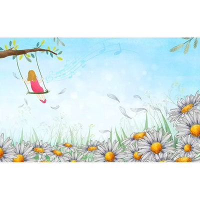 Peel & Stick Floral Wall Mural