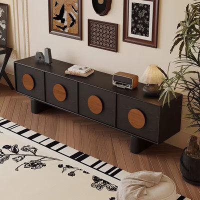 Black Modern Tv Stand