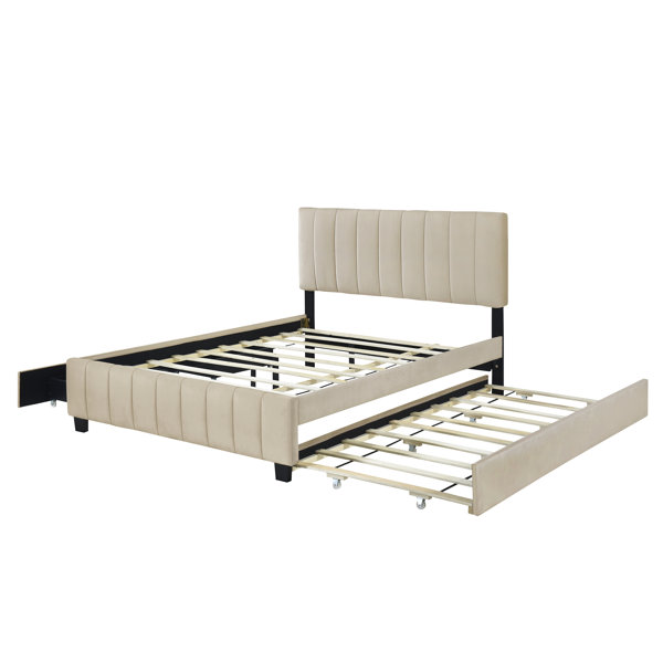 Everly Quinn Upholstered Storage Bed & Reviews | Wayfair