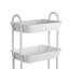 Adin 78.7cm H x 46cm W Utility Cart with Wheels-684666676
