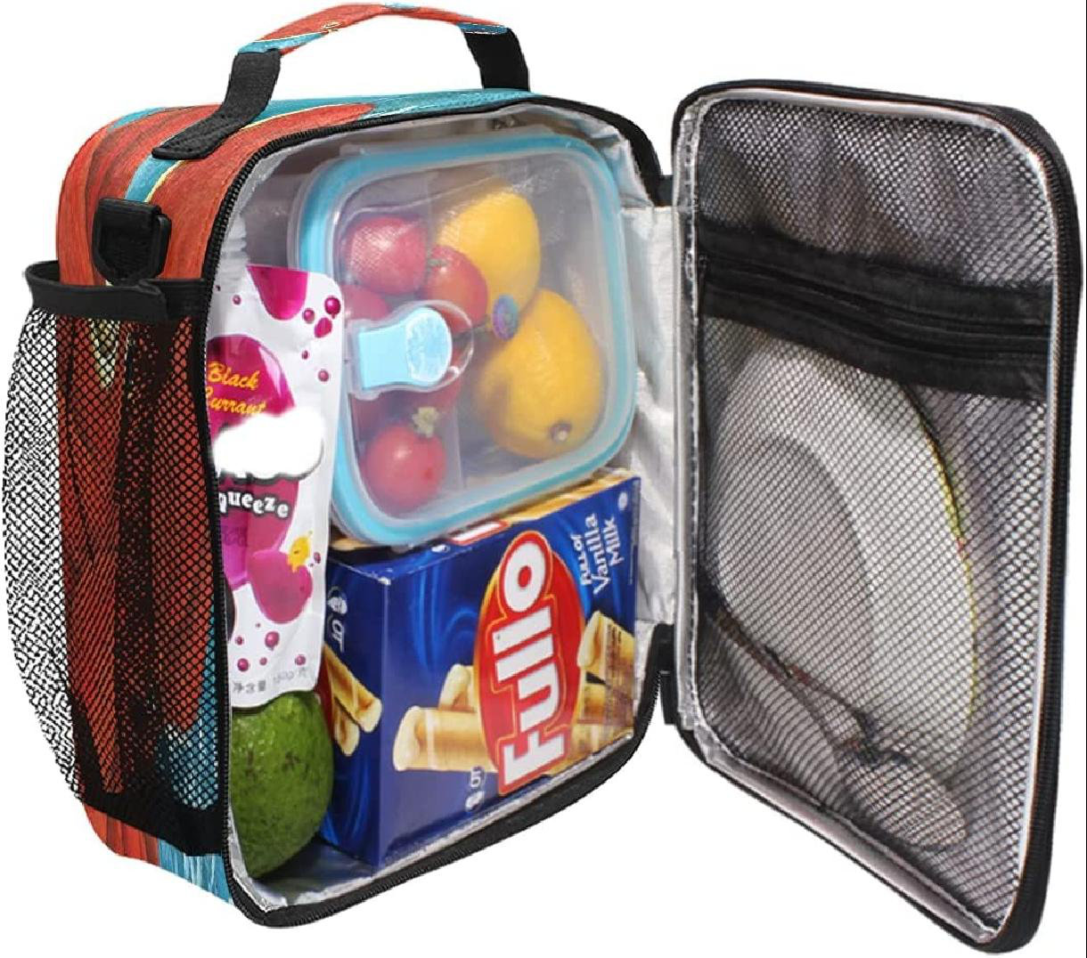 Hot Wheels Insulated Lunch Bag, Boys Lunch Box for School, Picnic