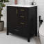Meuble-lavabo 30 po - Meuble-lavabo moderne avec lavabo-156501135