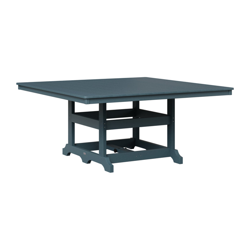 Berlin Gardens Garden Classic 66″ Dining Table, Slate, Slate