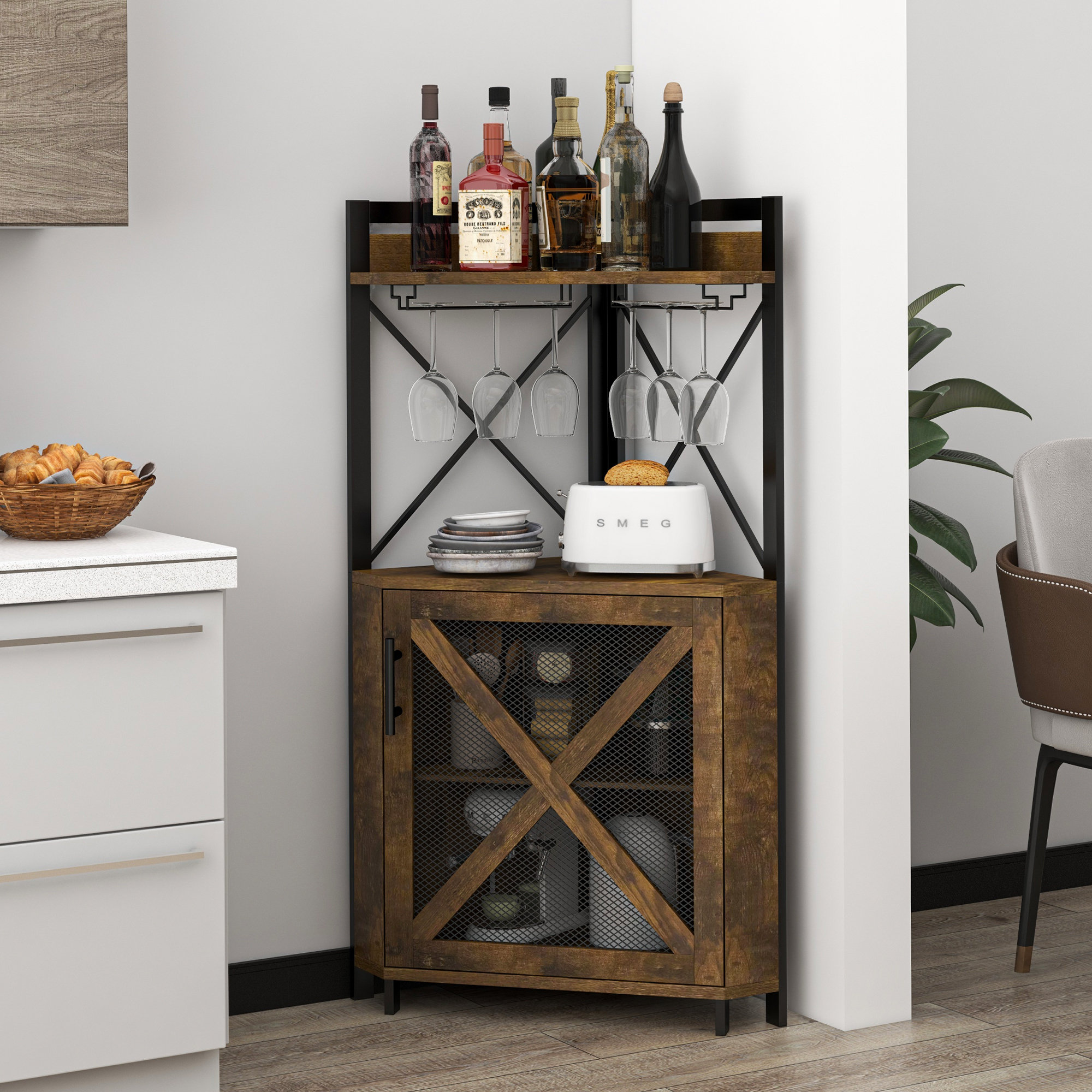 Laurel Foundry Modern Farmhouse® Pippin 18.9'' Bar Cabinet & Reviews ...