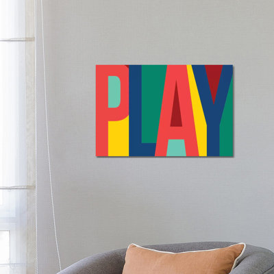Play - Wrapped Canvas Print