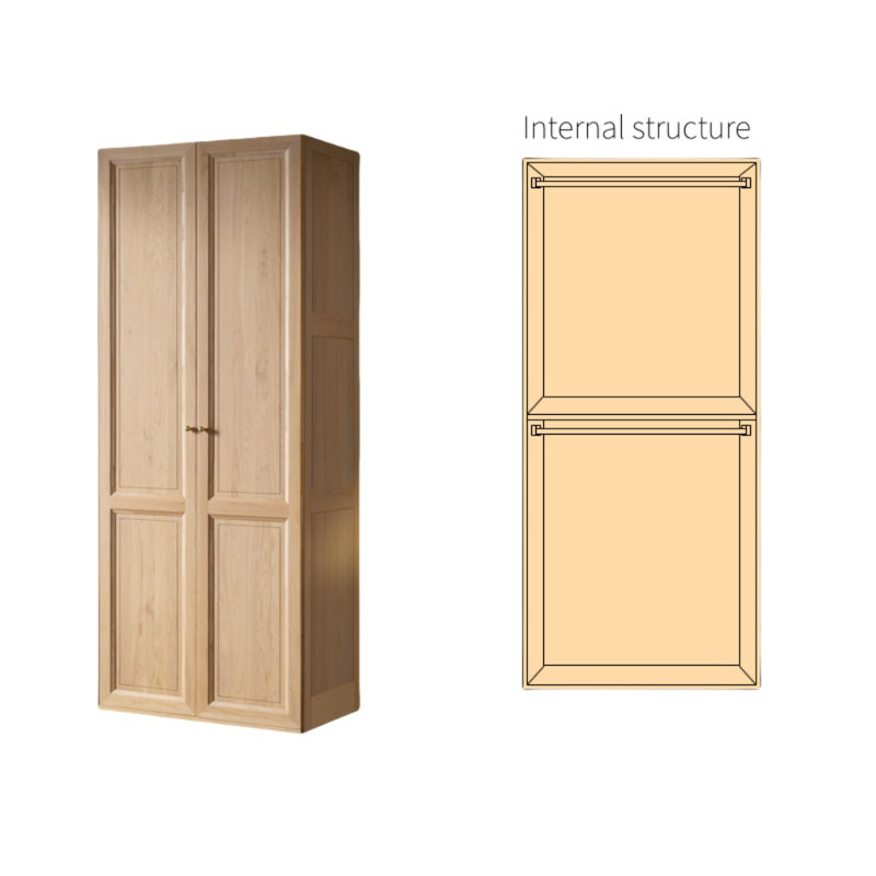 Kinnard, 79" H x 32" W x 24" D