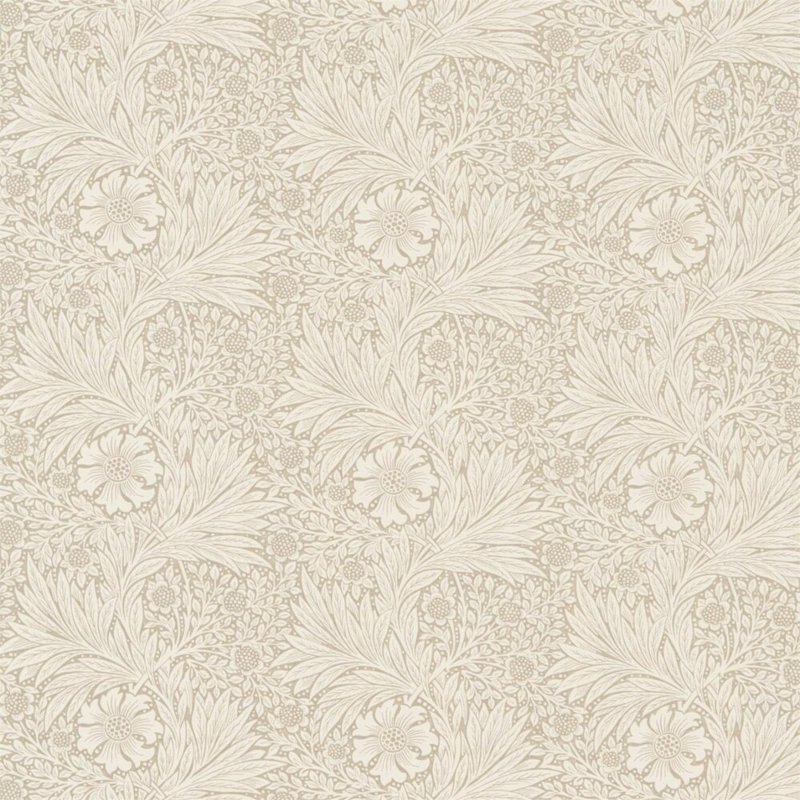 Marigold Fabric, Linen/Ivory