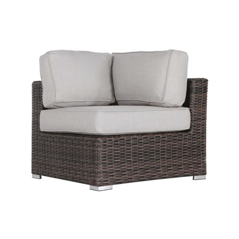 Premium All-Weather Wicker Outdoor Lounge Chair