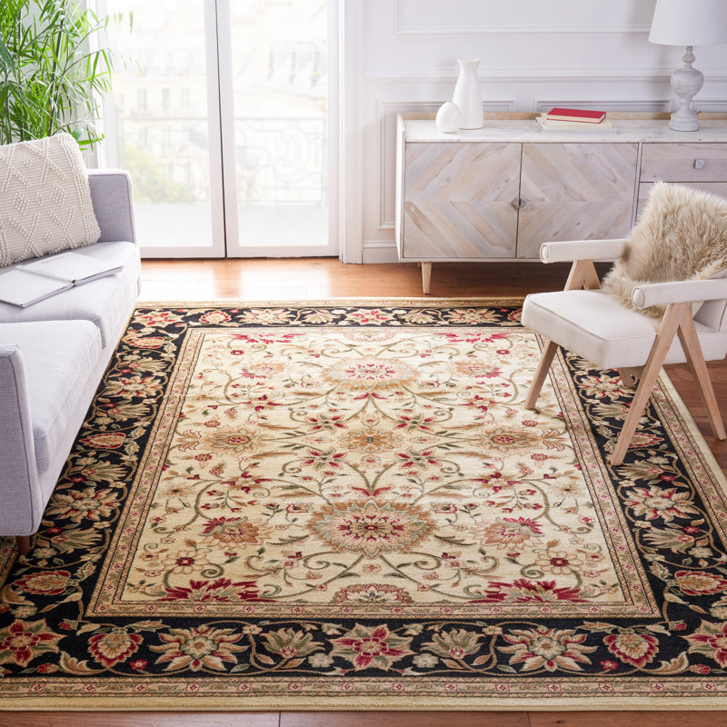 Tapis oriental Klose Performance, Ivory/Black, Rectangle 9 pi x 12 pi