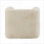Fauteuil d'appoint pivotant beige sable Upendo 360, siège rembourré pour adultes, salon, chambre à coucher