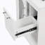 Meuble-lavabo simple autoportant de 24 po avec plateau en céramique Ramson