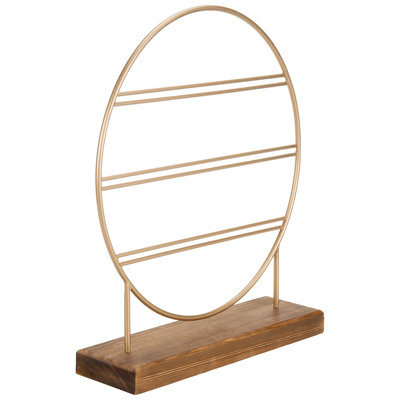 Metal Round Jewellery Stand
