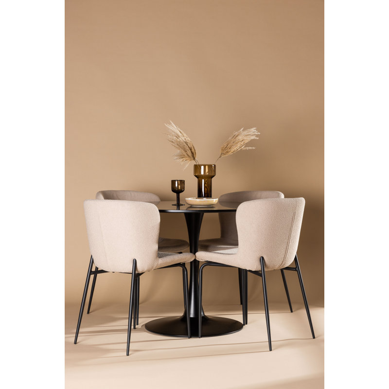 Yancey 4 - Person Dining Set