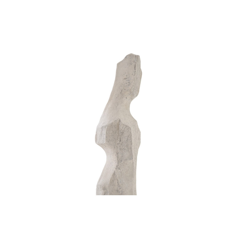 White Stone Cast Women Statue, Off White