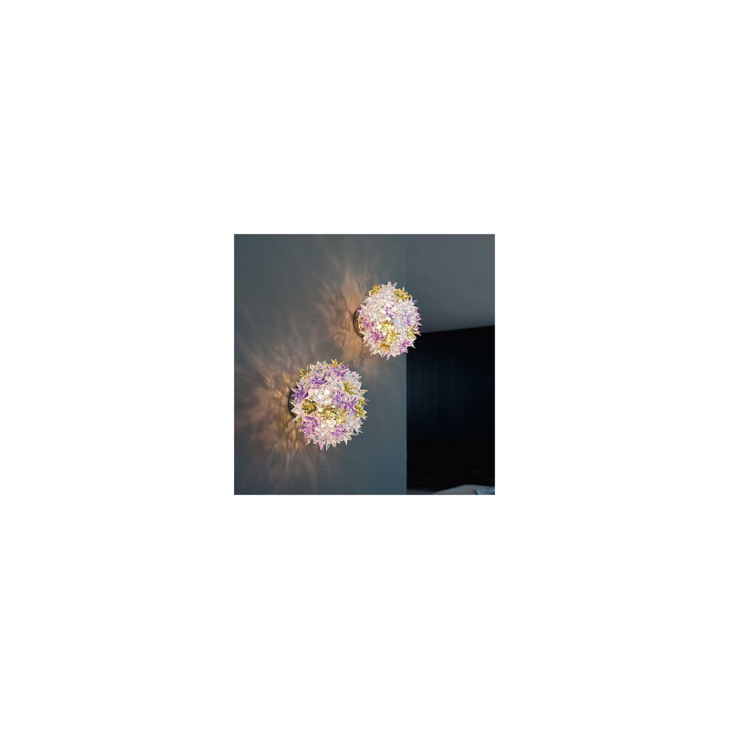 Bloom 3 - Light Flush Mounted Sconce, Lavender