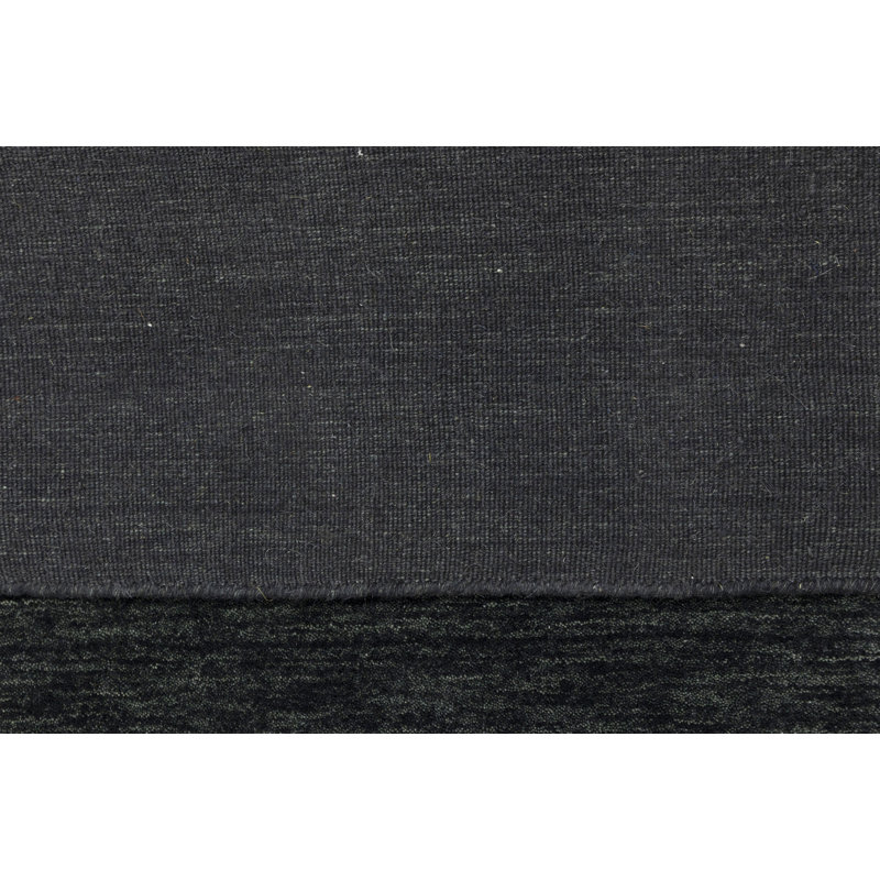 Greilickville Hand Loomed Gabbeh Rug, 100% Wool, Solid Color, Fade & Stain Resistant, Durable, All Sizes, India-Made.