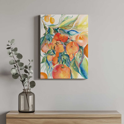 «Orange Grove» par Kristy riz, reproduction d'art