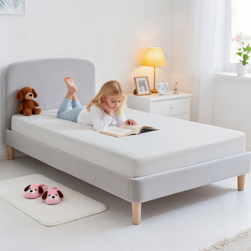 6''/8''/10"/12" Cooling Gel Memory Foam Mattress，Gel-Infused With High-Density Base，Medium Firm，Certipur-Us，Washable Cover