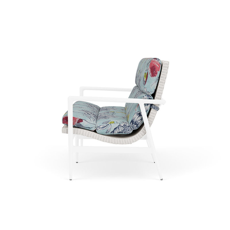 Cascade Outdoor - Seat, White, Serena Floral Meadow