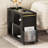 Mobile End Table With Lockable Wheels-1542139759