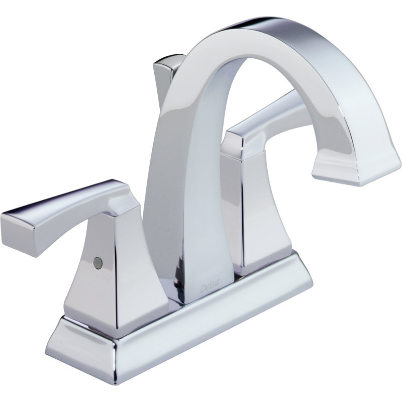 Dryden Centerset Bathroom Faucet with Drain Assembly, Chrome