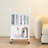 Ciane 17'' W 4-compartment Book Storage with Wheels-1872969193
