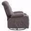 Pétrissage avec fonction de massage Fauteuil à bascule avec fauteuil inclinable avec fonction 3D de massage à 4 points avec fonction de massage et de chaleur pour le salon avec fonction de bascule et 2 avec 2 porte-gobelets, port de charge USB-1443654875