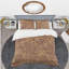 Ensemble de literie de style rétro Mid-Century rétro Art déco-105456670-40701954