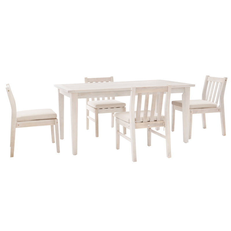 Amina 4 - Person Outdoor Dining Set with Cushions