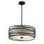 Lustre tambour 3 lumières Dann