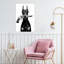 «Doberman with Revolver Dramatic Contemporary Portrait», art mural-347069565