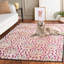 Saint-Michel Ikat Purple/Beige Area Rug-19263351