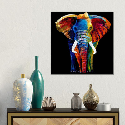 The Great Elephant by Clara Summer - Gallery-Wrapped Canvas Giclée on Canvas