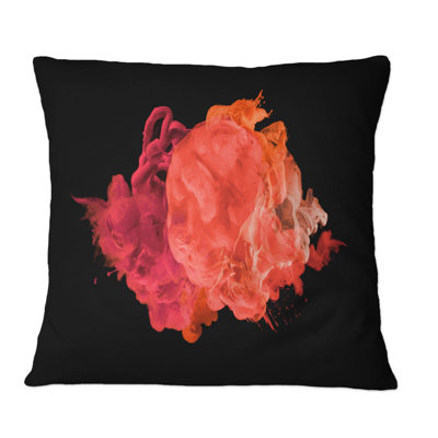 Abstract Throw Pillow