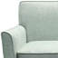 Fauteuil décoratif vert menthe