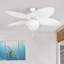 Ventilateur de plafond tropical 52 "Palm Valley-1020232656