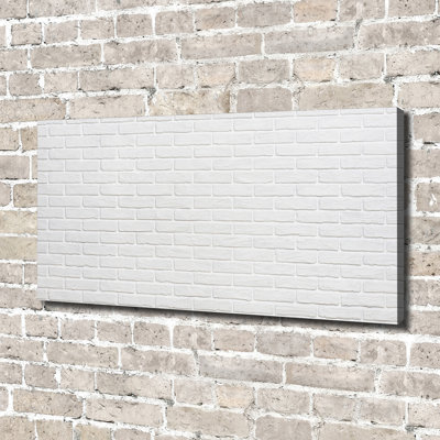 Brick Wall - Wrapped Canvas Print