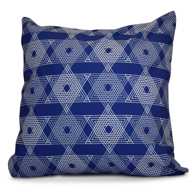 Housse et insert de coussin extérieur d'extérieur, Bleu royal, 26 po x 26 po