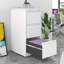 3-Drawer Lockable Vertical Filing Cabinet | Steel File Storage for Letter, Legal, A4 & F4 with Silent Full-Extension Slides & Anti-Tilt Safety for Home Office-489111502
