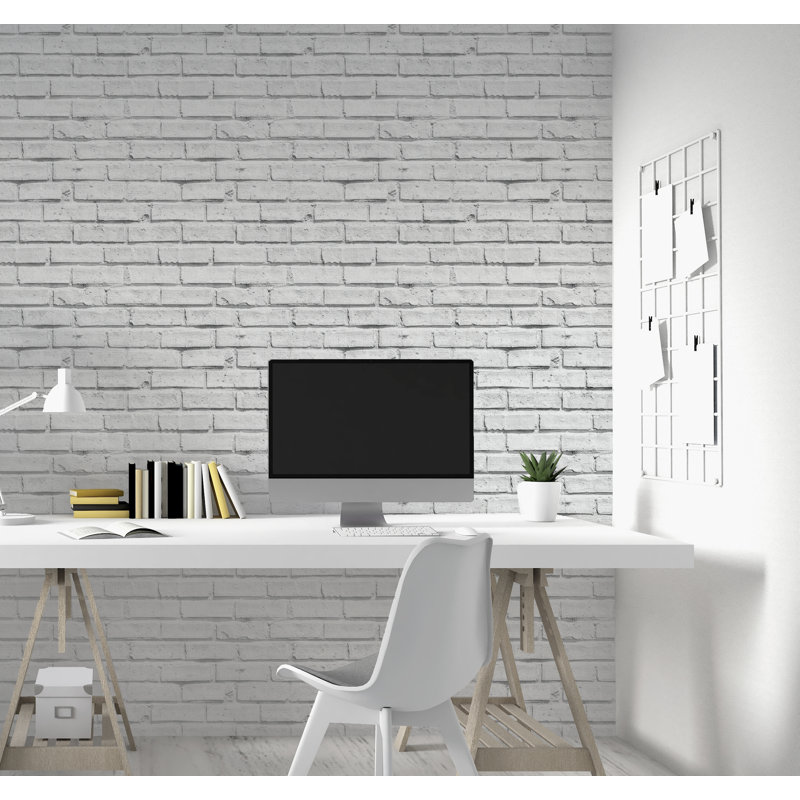 Butros Non-Pasted Brick Wallpaper Roll