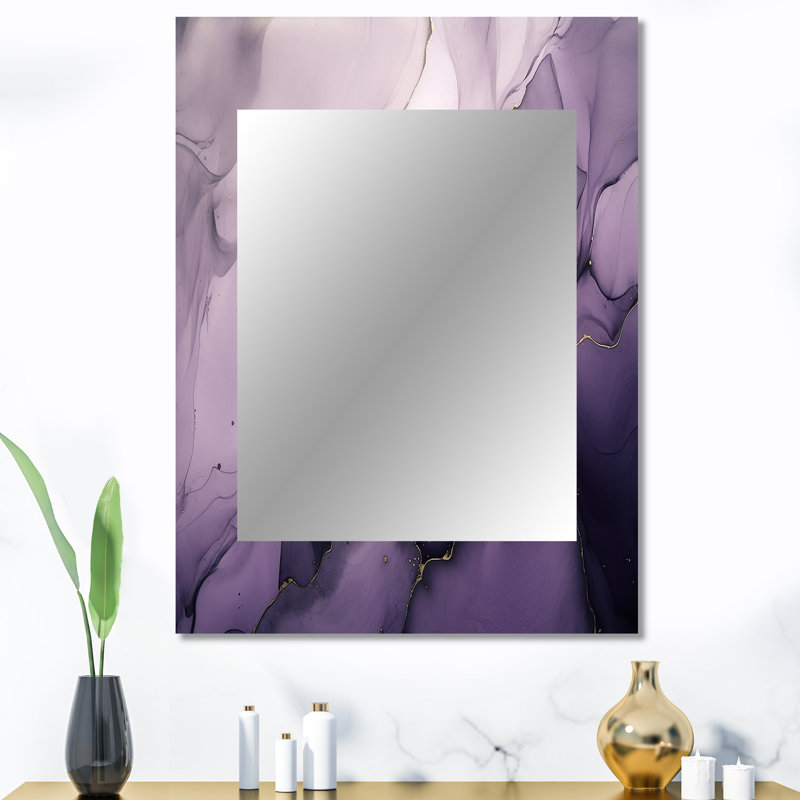 Maratha - Abstract Metal Mirror, 40" x 30"