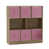 Oak/Pastel Pink